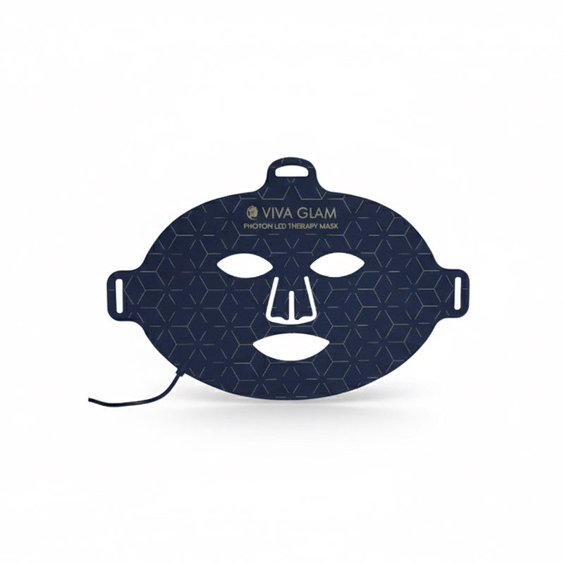 Photon LED Face Therapy Mask,with 8 Colors, 118 Clinical-Grade LEDs, Medical Silicone Design, Anti-Aging & Skin Brightening Device, USB Powered with Auto Timer, For Home Spa Skincare