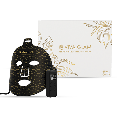 Photon LED Face Therapy Mask,with 8 Colors, 118 Clinical-Grade LEDs, Medical Silicone Design, Anti-Aging & Skin Brightening Device, USB Powered with Auto Timer, For Home Spa Skincare